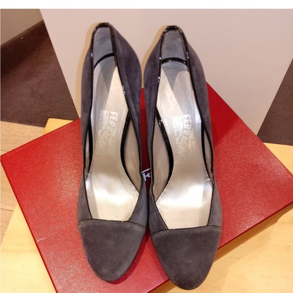 Salvatore Ferragamo Shoes - Salvatore Ferragamo Nerissa Suede High Heel Shoes size 9